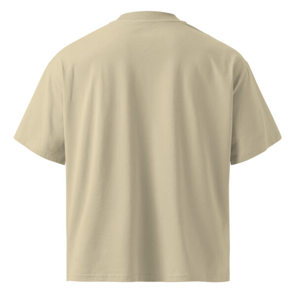 Unisex organic oversized high neck t-shirt - Image 8